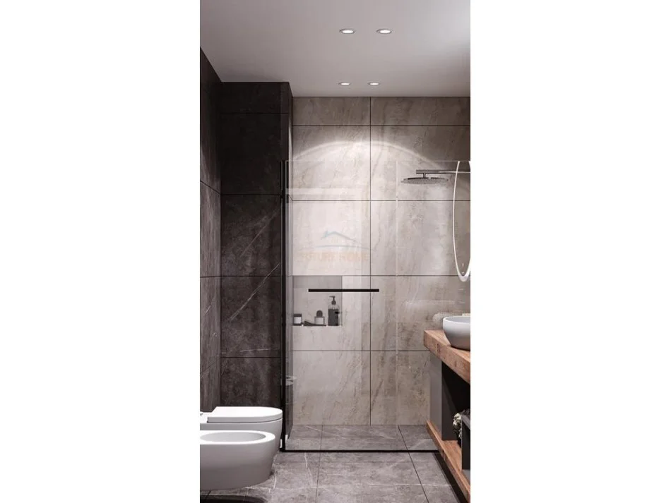 Tirane, jepet me qera apartament 1+1 Kati 8, 93 m² 1.300 € (Lake view)