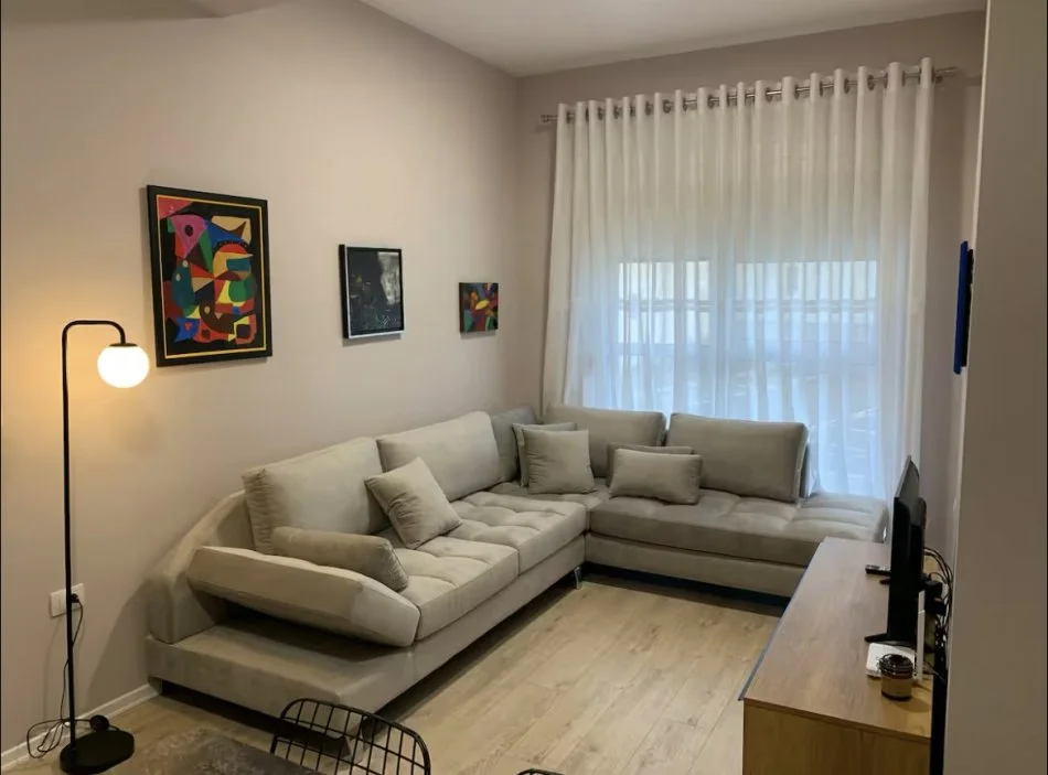 Tirane, jap me qera apartament 1+1+Ballkon Kati 2, 60 m² 500 € (Rr Ali Demi)