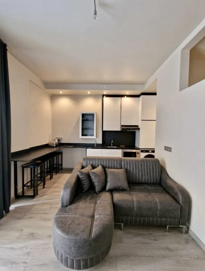 Tirane, jepet me qera apartament 1+1+Ballkon Kati 3, 50 m² 600 € (Rruga Shyqyri Brari)