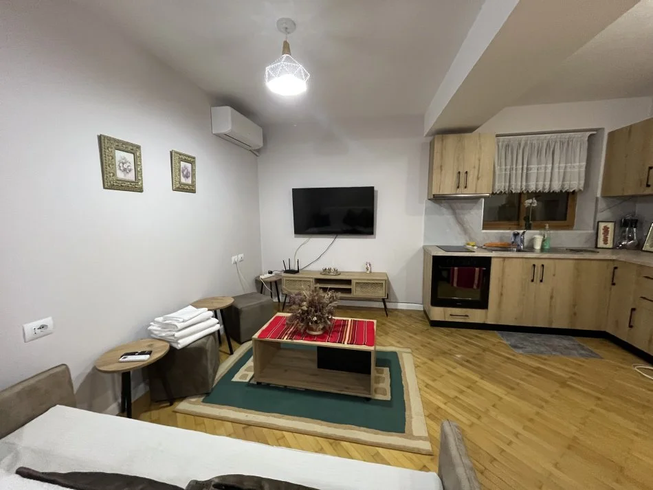 Tirane, jepet me qera apartament 1+1 , 500 € 