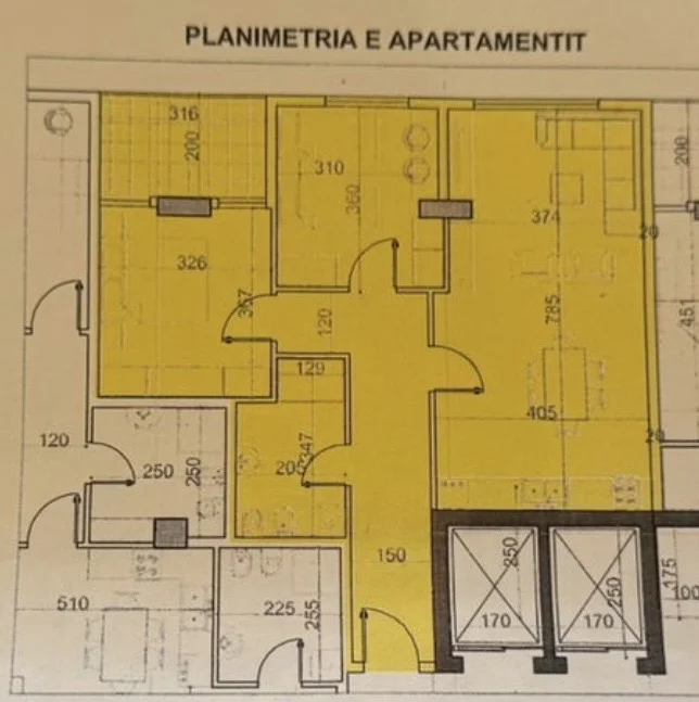 Tirane, shitet apartament 2+1+Ballkon , 100 m² 105.000 € (Belfiore Residence 1, Paskuqan)