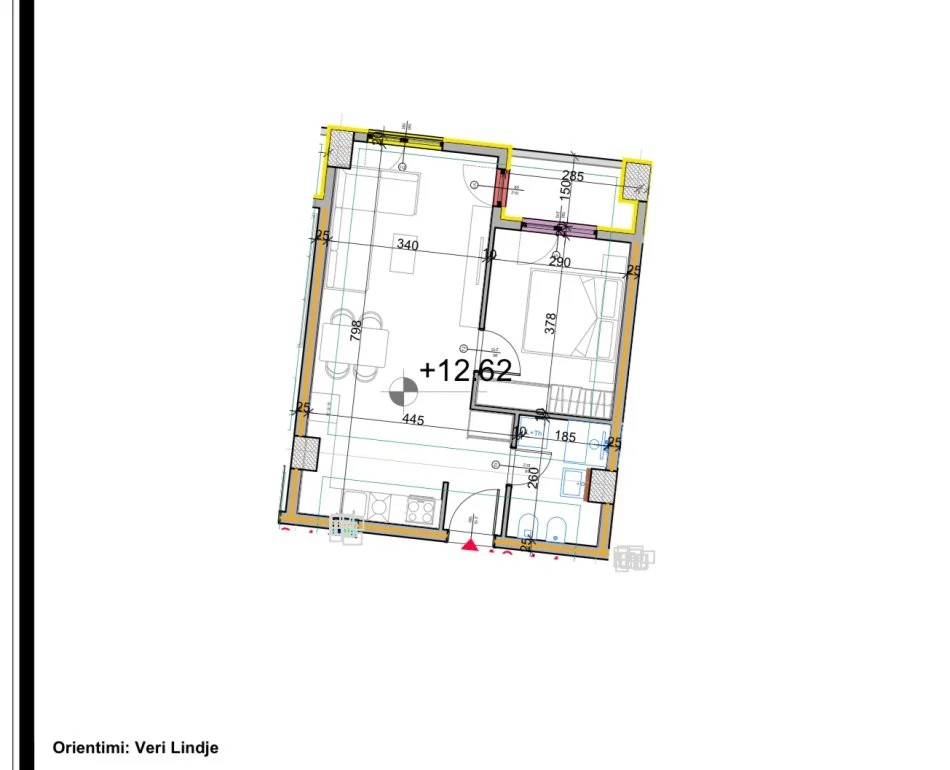 Tirane, shitet apartament 1+1+Ballkon , 68 m² 80.000 € (Aluna Complex, Paskuqan)