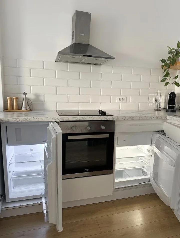 Jepet me qera apartament 1+1 Kati 1, 65 m², me 1 post parkimi ne -1, 90.000 LEK Brutto (Rruga Panorama Residenca Quartum)