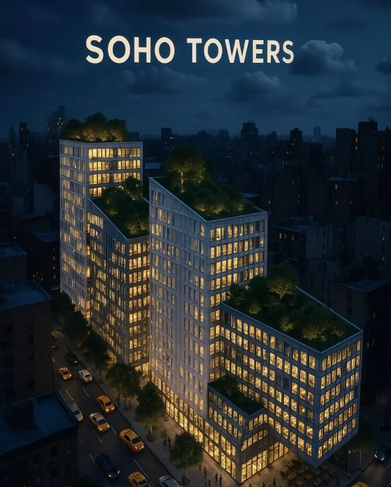 Tirane, shitet apartament 2+1 , 131 m² (Zogu i Zi, Soho Towers)