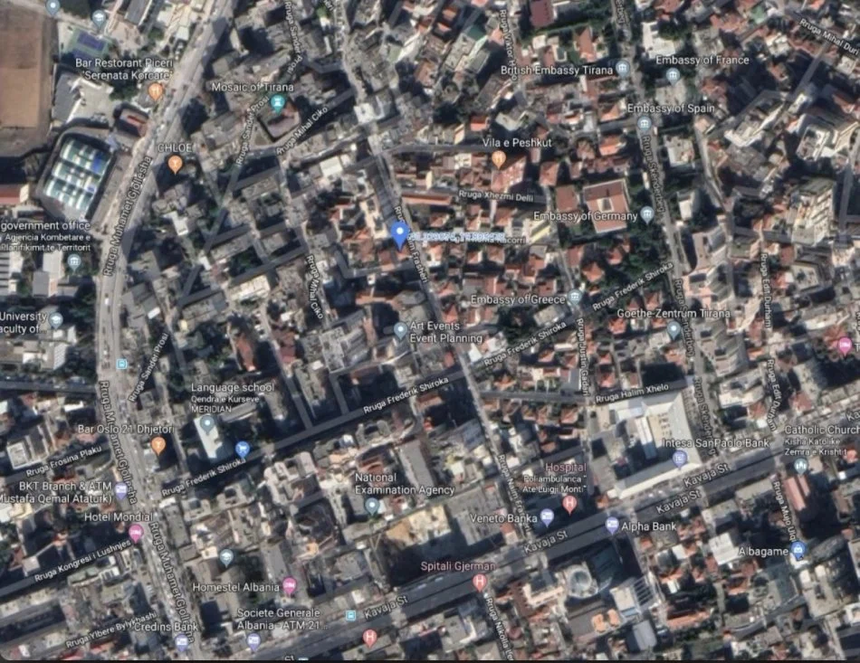 Tirane, jepet me qera apartament 1+1 Kati 3, 60 m² 500 € 