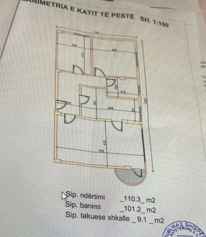 Tirane, shes apartament 2+1+Aneks+Ballkon 168.000 € (Prane stacionit te autobuzit te Big Market)