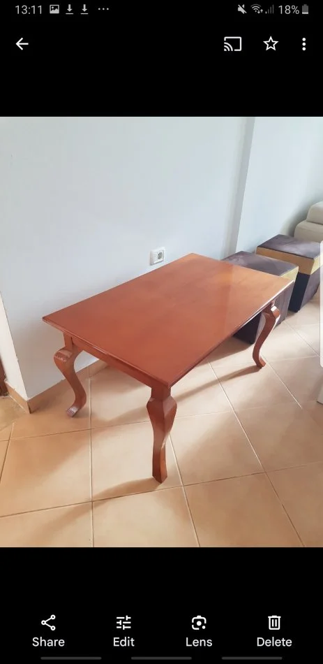 shes Tavoline salloni prej druri 40 €