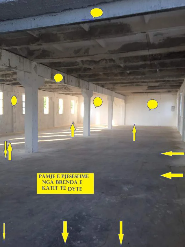 Gjirokaster, Shitet Magazin/Depo funksionale kati 2,mbi truall 635m²,sip.depos 600m²,Cmim 55'000 euro, diskutushëm, në zonën indusrtial, 600m nga aksi rrugës nacionale Gjirokaster-kakavije