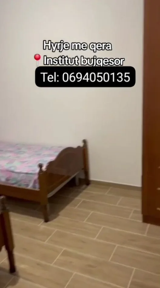 Tirane, jepet me qera apartament 1+1 Kati 1, 50 m² 250 € (Instituti Bujqësor)