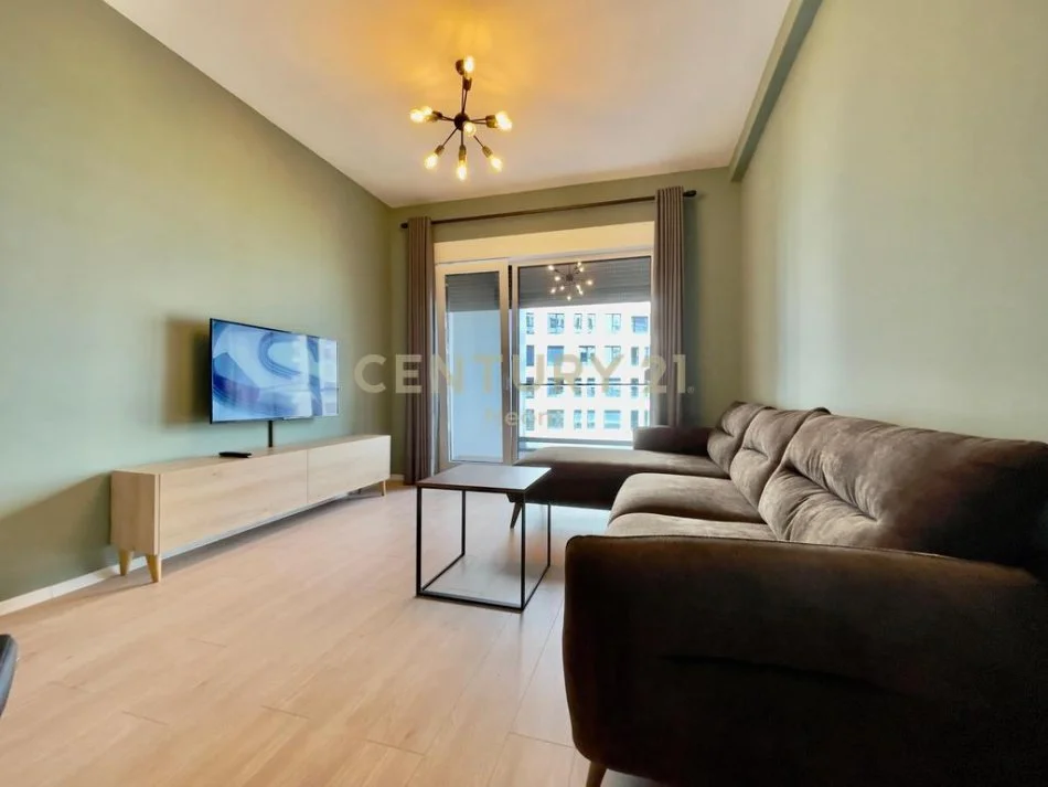 Tirane, jepet me qera apartament 2+1 Kati 6, 85 m² 800 € (Kompleksi magnet)