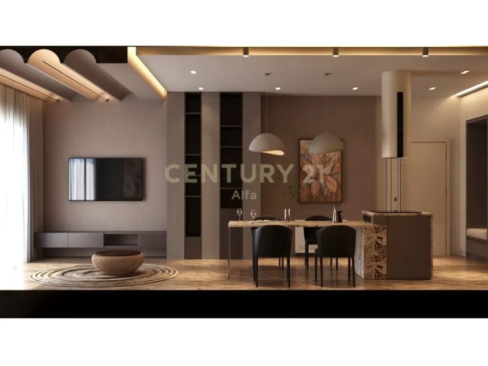 Tirane, jepet me qera apartament 2+1+Aneks+Ballkon Kati 5, 122 m² 1.200 € (Kompleksi xheluks)