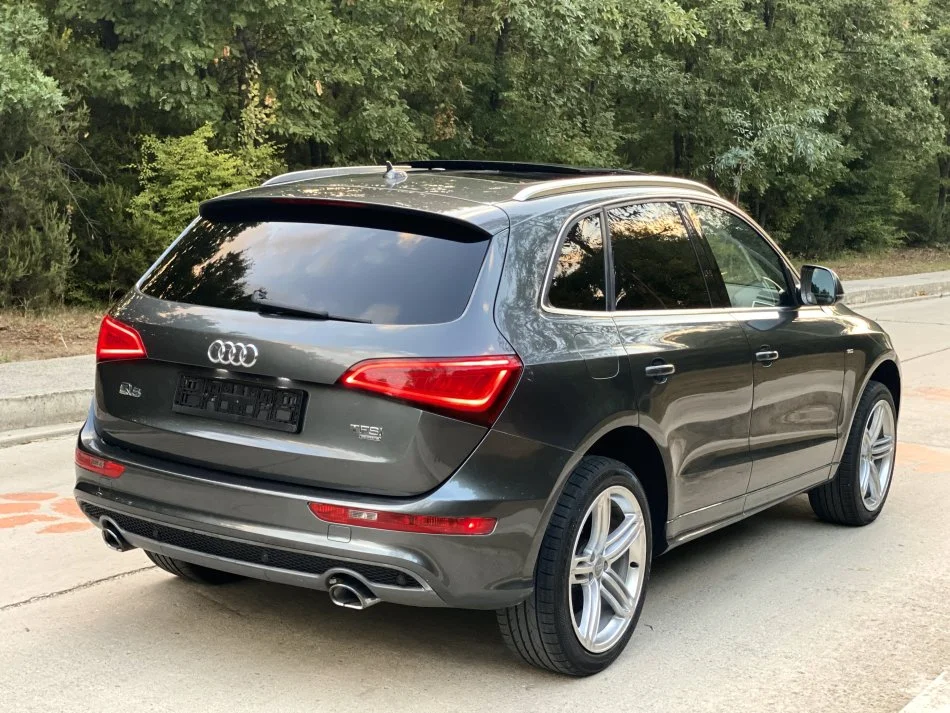 Tirane, shes makine Audi q5 S- Line 2014 Benzin, gri e erret automatik Klima 147.000 km 1 €
