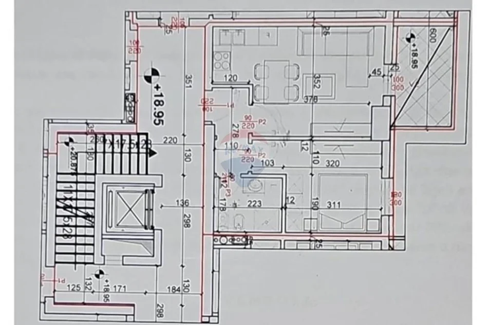 Tirane, shitet 1+1 , 55 m² 100.000 € (Rruga Ali Demi)
