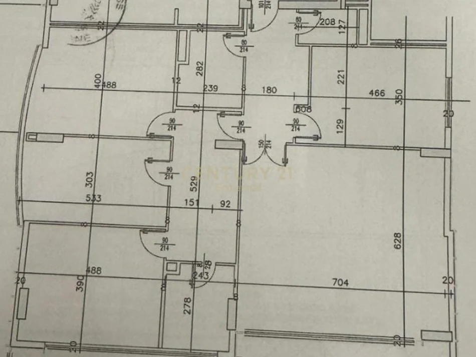 Tirane, jepet me qera ambjent biznesi Kati 8, 200 m² 3.500 € (ETC)