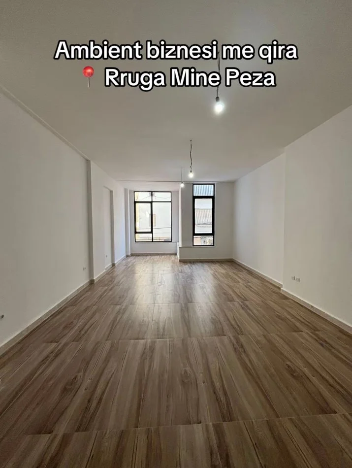 Tirane, jepet me qera ambjent biznesi Kati 1, 75 m² 1.300 € (Rruga Mine Peza)