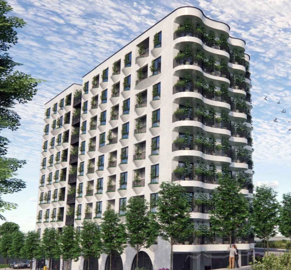 Tirane, shitet apartament 1+1+Ballkon Kati 8, 70 m² 80.155 € (Aluna 2 paskuqan)
