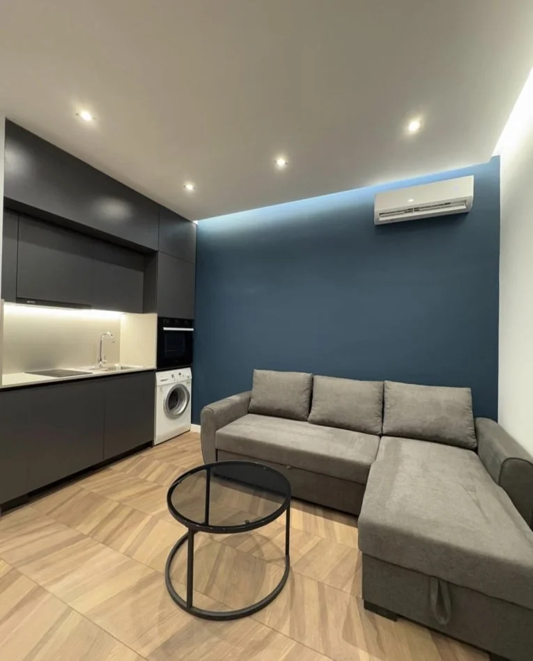 Tirane, jepet me qera apartament 1+1 Kati 2, 50 m² 530 € (Liqeni i Thate)