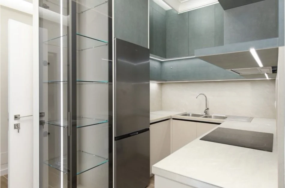 Tirane, jepet me qera apartament 1+1+Ballkon Kati 3, 50 m² 500 € (River Residence, Astir)