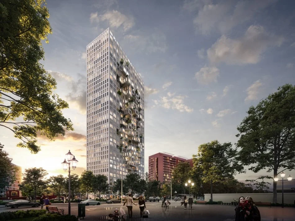 Tirane, jepet me qera zyre , 2.800 € (Downtown One)