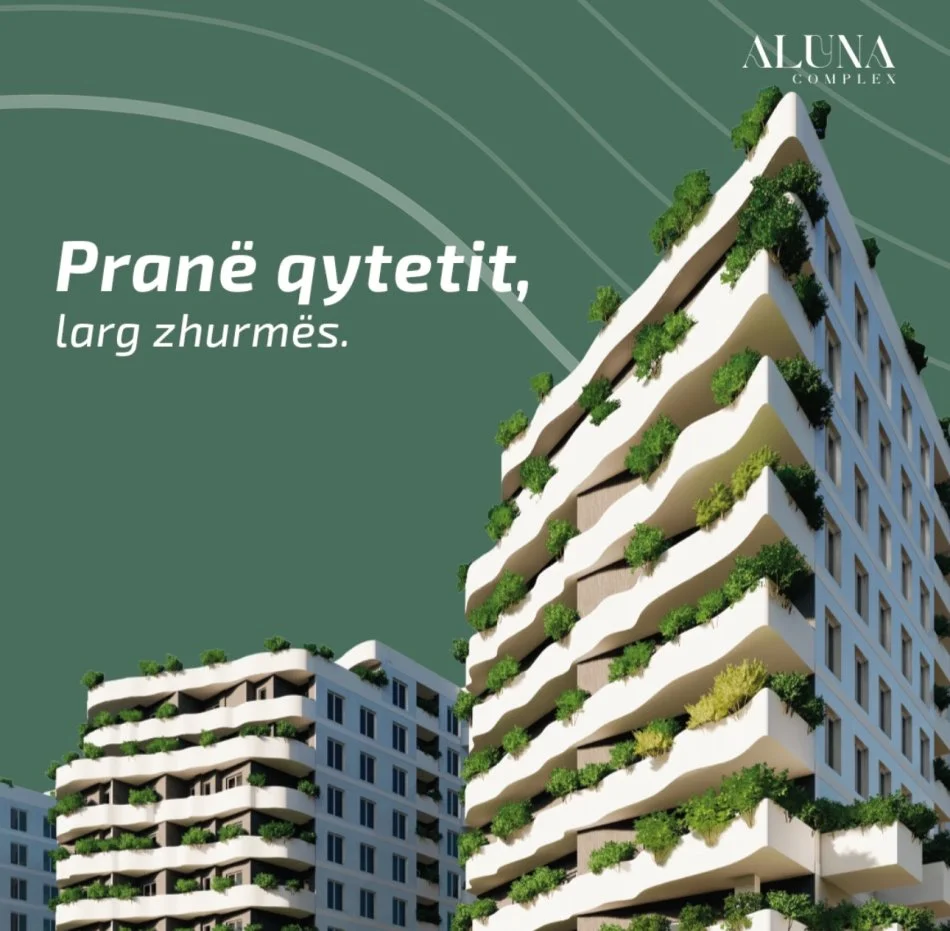 Tirane, shitet apartament 1+1 Kati 4, 53 m² 53.300 € (SHESIM GARSONIERE , ALUNA COMPLEX !)