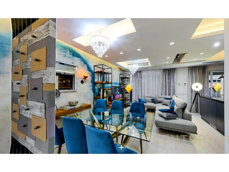 Tirane, jepet me qera apartament 2+1 Kati 4, 123 m² 1.500 € 