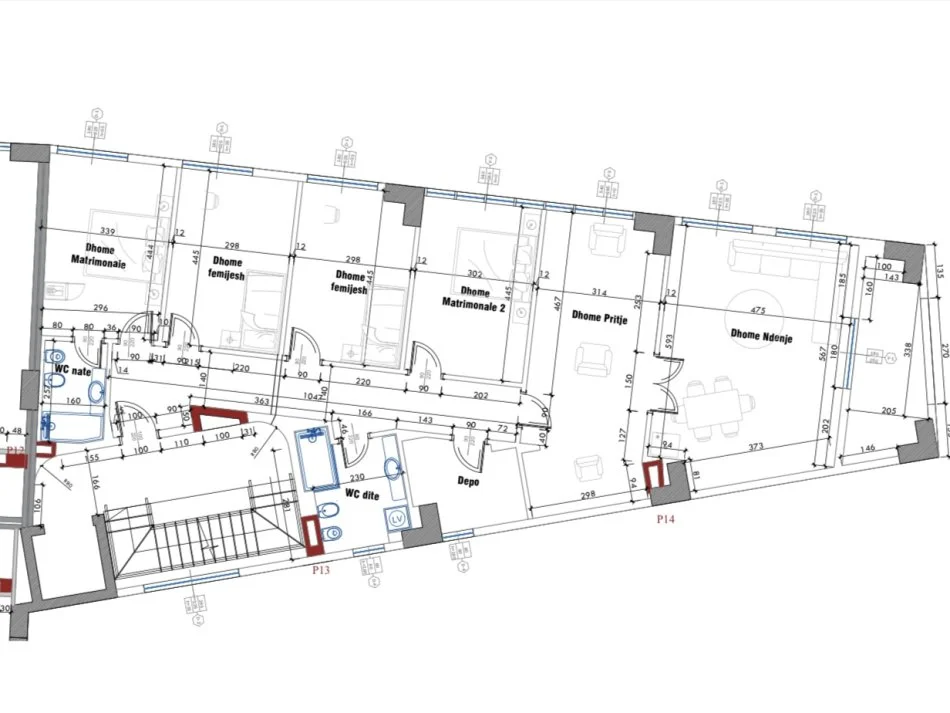 Tirane, shitet apartament 5+1+Aneks+Ballkon Kati 3, 200 m² 360.000 € 