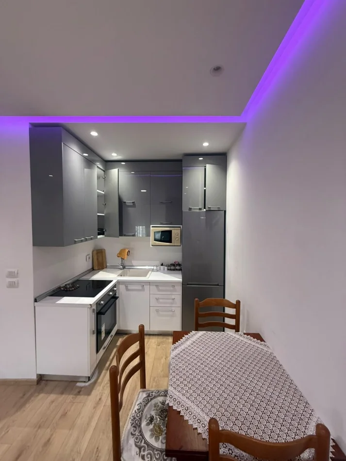 Tirane, jepet me qera apartament 1+1 Kati 3, 65 m² 480 € (Rruga Don Bosko)