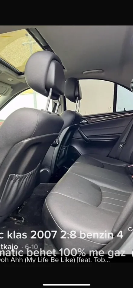 Durres, shitet makine Mercedez benz Benzin, gri metalizato automatik Kondicioner 260 km 4.000 €