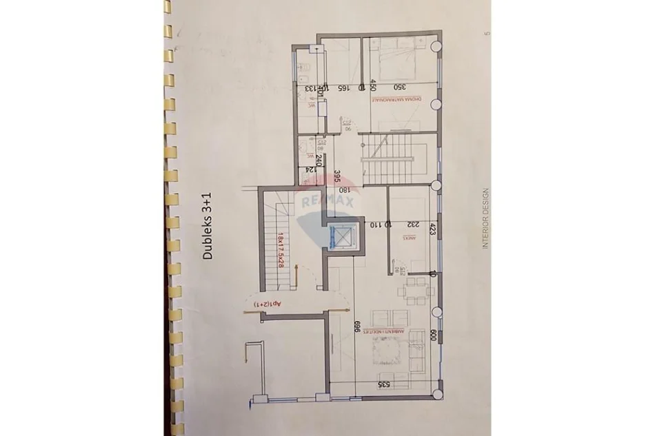 Tirane, shitet apartament duplex 3+1 , 171 m² 427.500 € (Rruga Eduard Mano)