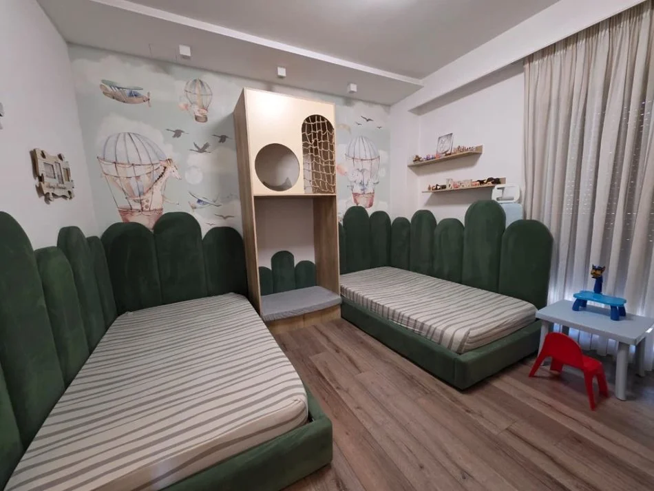 Tirane, jepet me qera apartament 2+1+Ballkon Kati 6, 90 m² 900 € (Quartum Residence)