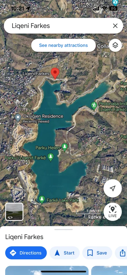 Tirane, shitet toke , 5.100 m² 