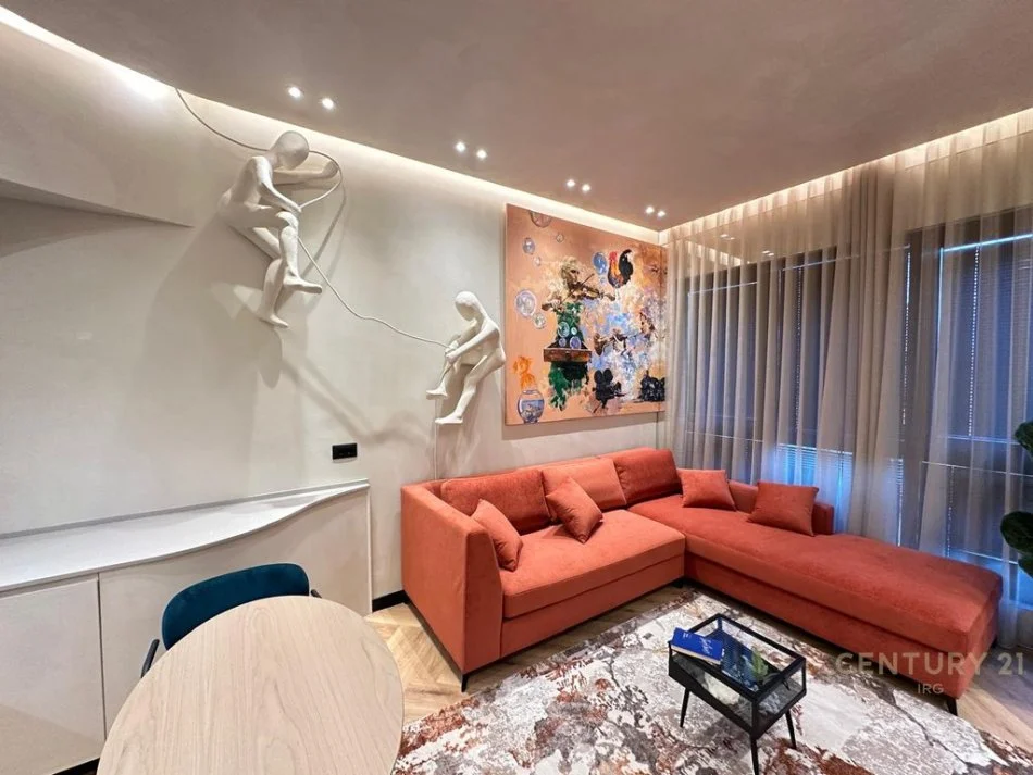 Tirane, jap me qera apartament 1+1+Ballkon Kati 6, 65 m² 1.000 € 