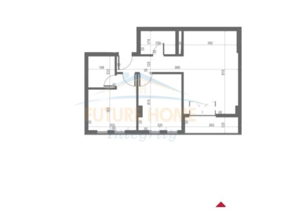 Tirane, shitet apartament 2+1+Ballkon Kati 2, 94 m² 79.500 € (Univers City)