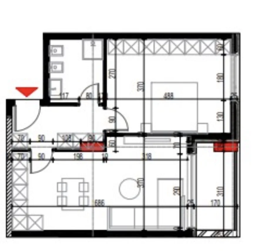 Tirane, shitet apartament 1+1+Ballkon , 76 m² 79.800 € (Paskuqan, Platinium 2)