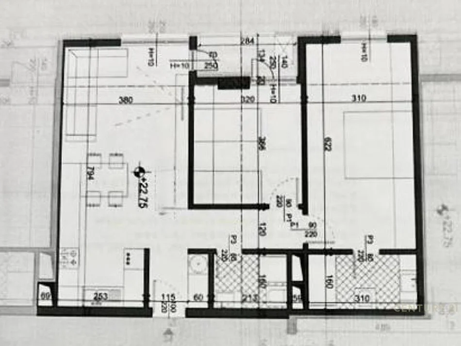 Tirane, shitet apartament 2+1+Ballkon Kati 6, 107 m² 166.000 € (Ish fusha aviacionit)