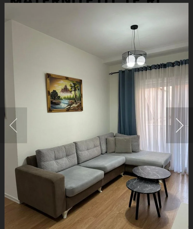 Tirane, jepet me qera apartament 1+1 Kati 4, 65 m² 500 € (Brryli)
