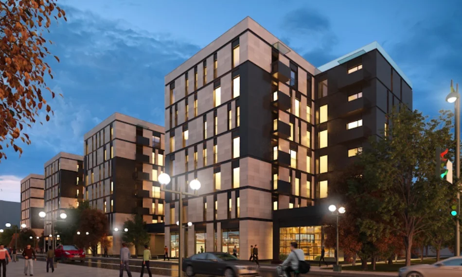 Tirane, jepet me qera apartament 2+1+Ballkon , 95 m² 700 € (Quartum Residence Rruga Panorama)