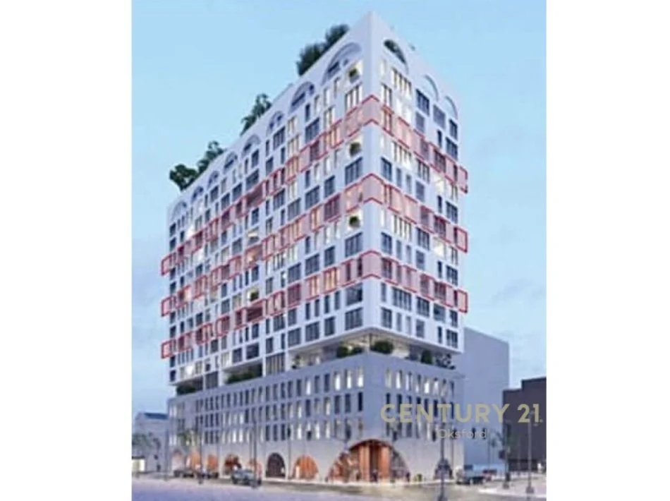 Tirane, shitet apartament 1+1 Kati 8, 