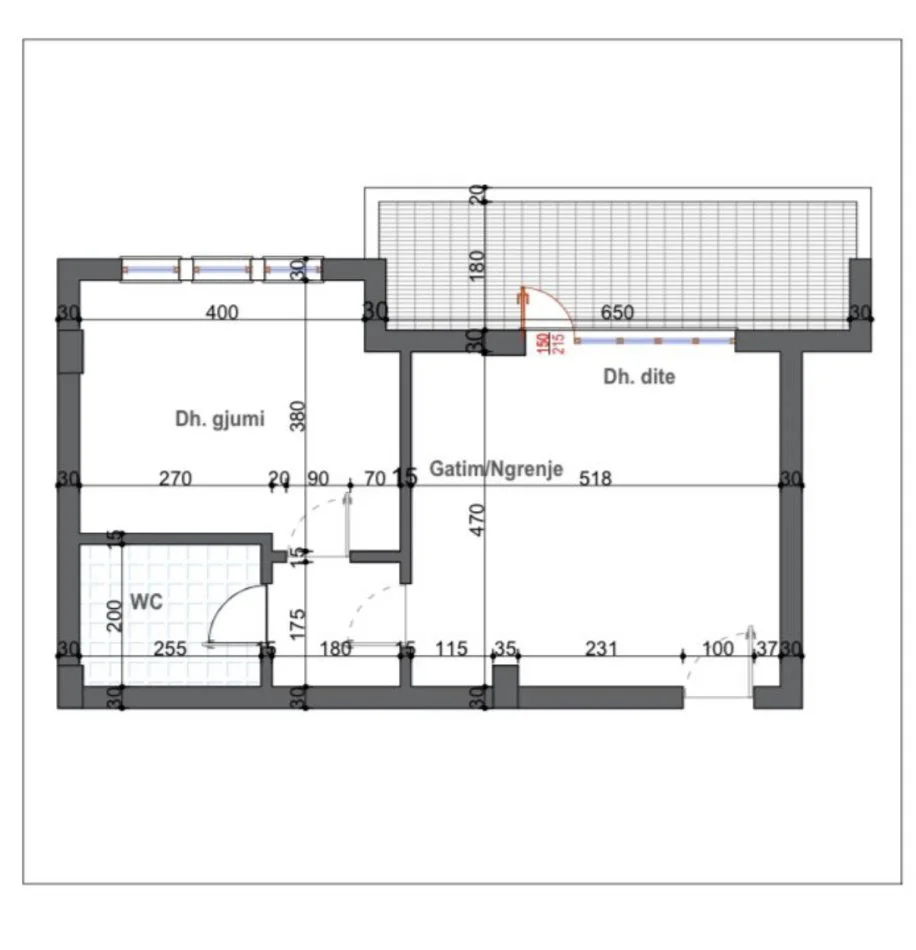 Tirane, shitet 1+1 , (Kodra e diellit)