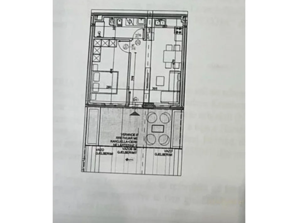 Tirane, shitet apartament+verande | Penthouse 1+1 , 52 m² 155.000 € (Kodra Diellit)