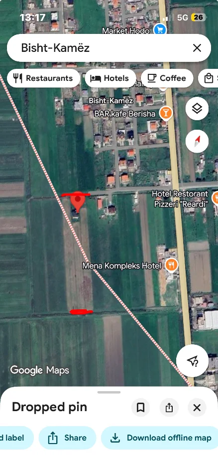 toke+vile per shitje 13.200m2