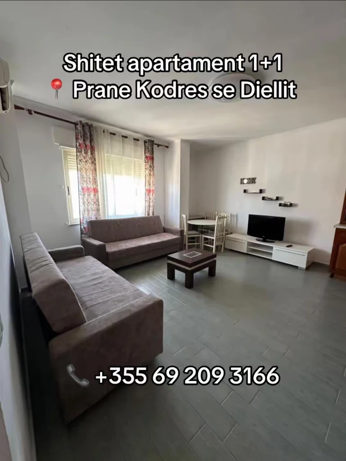 Tirane, shitet apartament 1+1 Kati 7, 60 m² 139.000 € (Rruga Shkelqim Fusha)