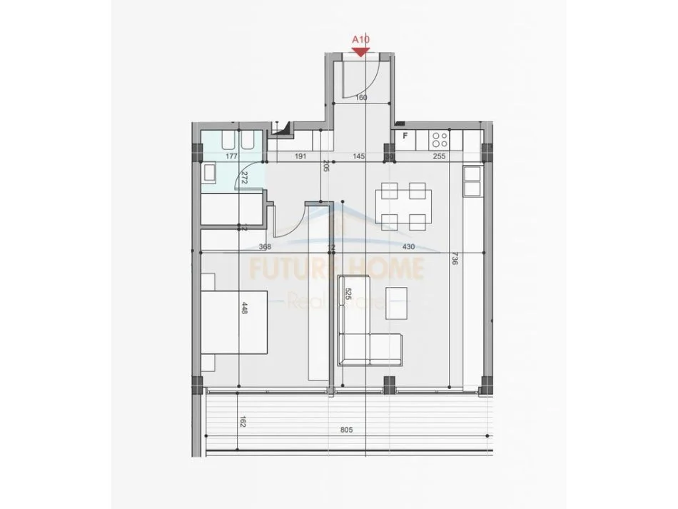Tirane, shitet apartament 1+1 Kati 2, 93 m² 194.880 € (Crystal Lake Residence, Farke)