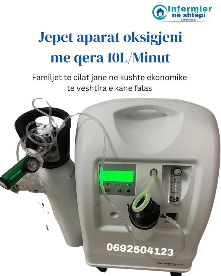 Tirane, ofroj Aparat oksigjeni me qera