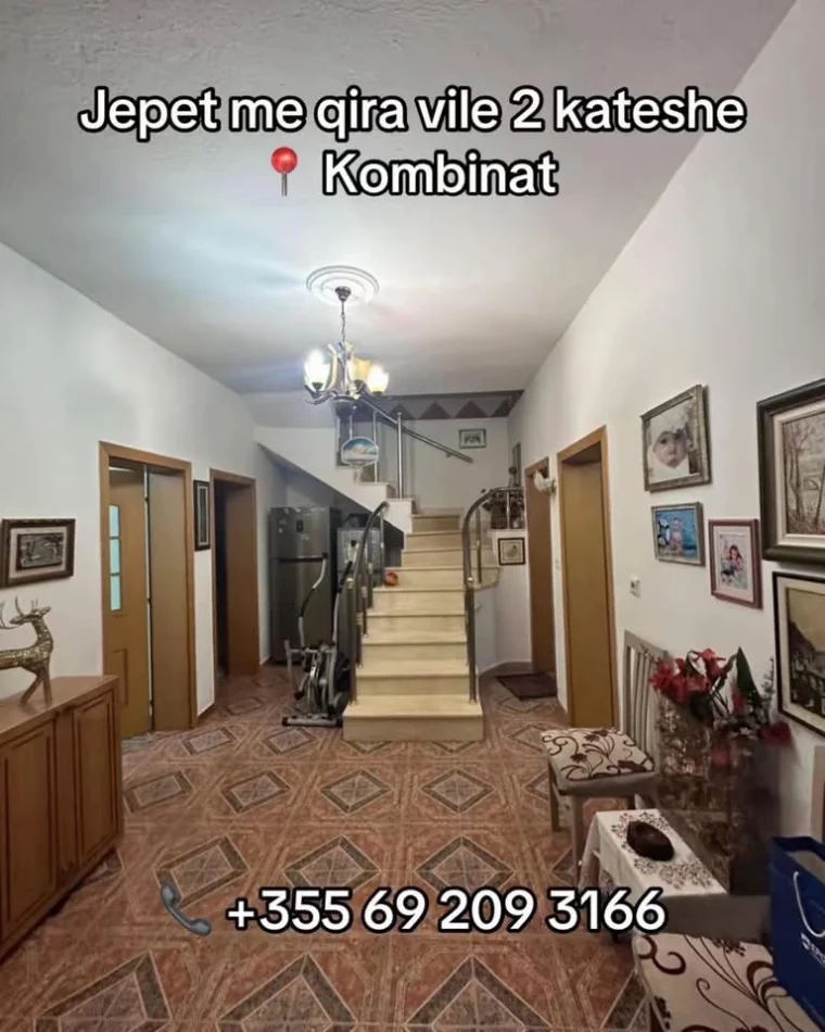 Tirane, jepet me qera Vile 2 Katshe Kati 2, 180 m² 700 € (Kombinat)
