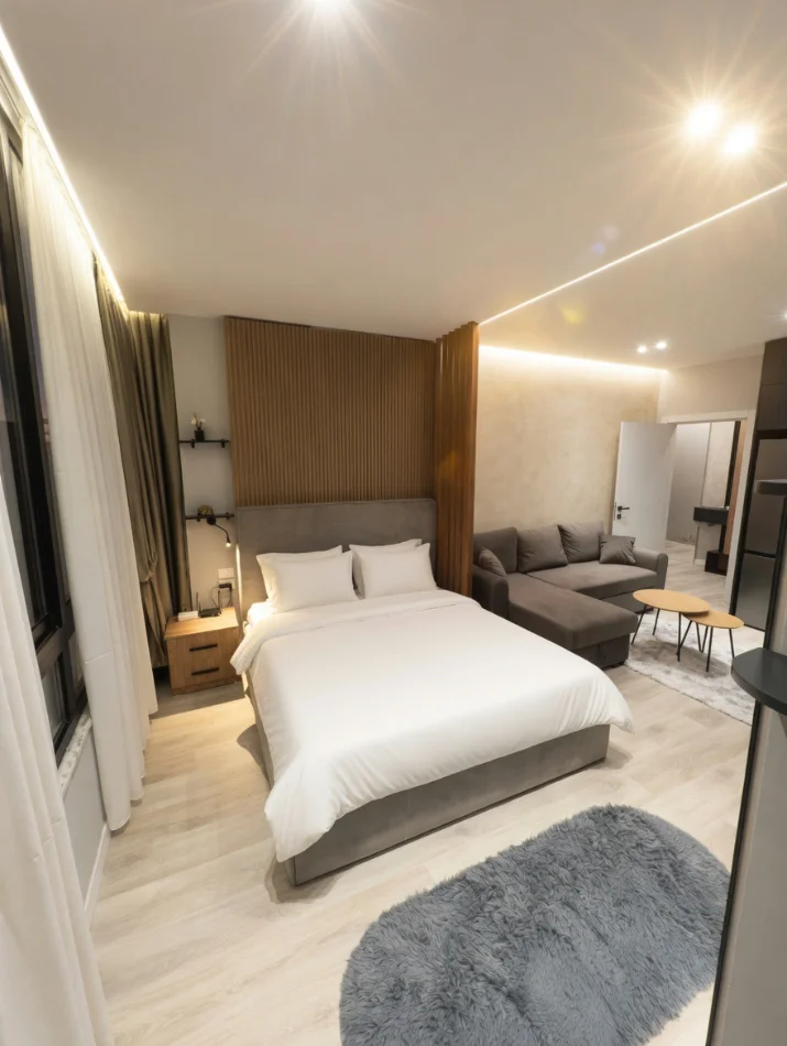 Durres, jap me qera garsonier 1+1 Kati 5, 37 m² 50 € (Rruga fan noli pran Miami2)