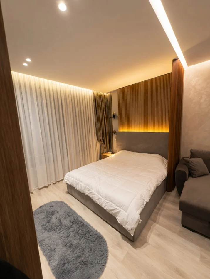 Durres, jap me qera garsonier 1+1 Kati 5, 37 m² 50 € (Rruga fan noli pran Miami2)