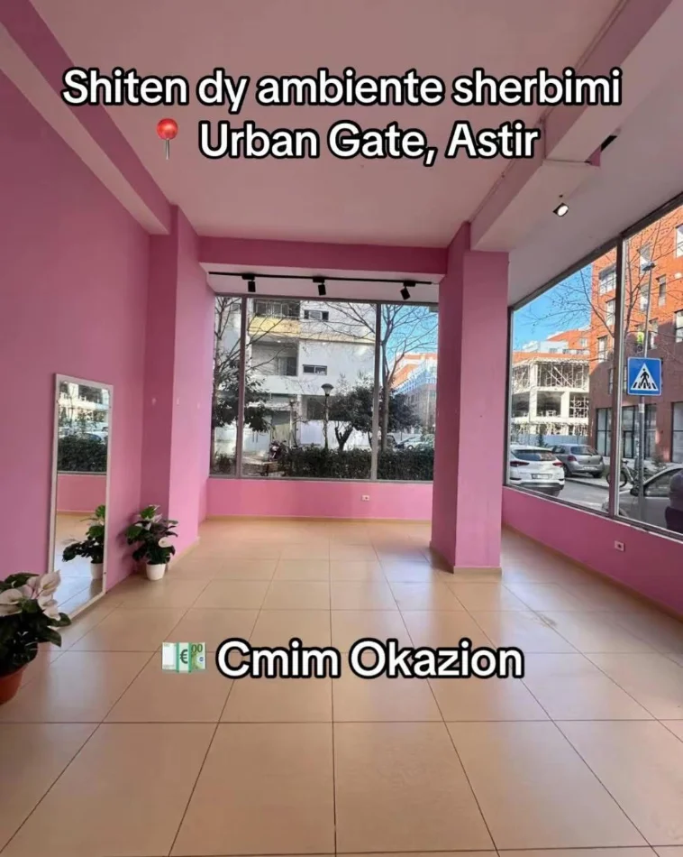 Tirane, shitet ambjent biznesi Kati 0, 59 m² (Urban Gate)