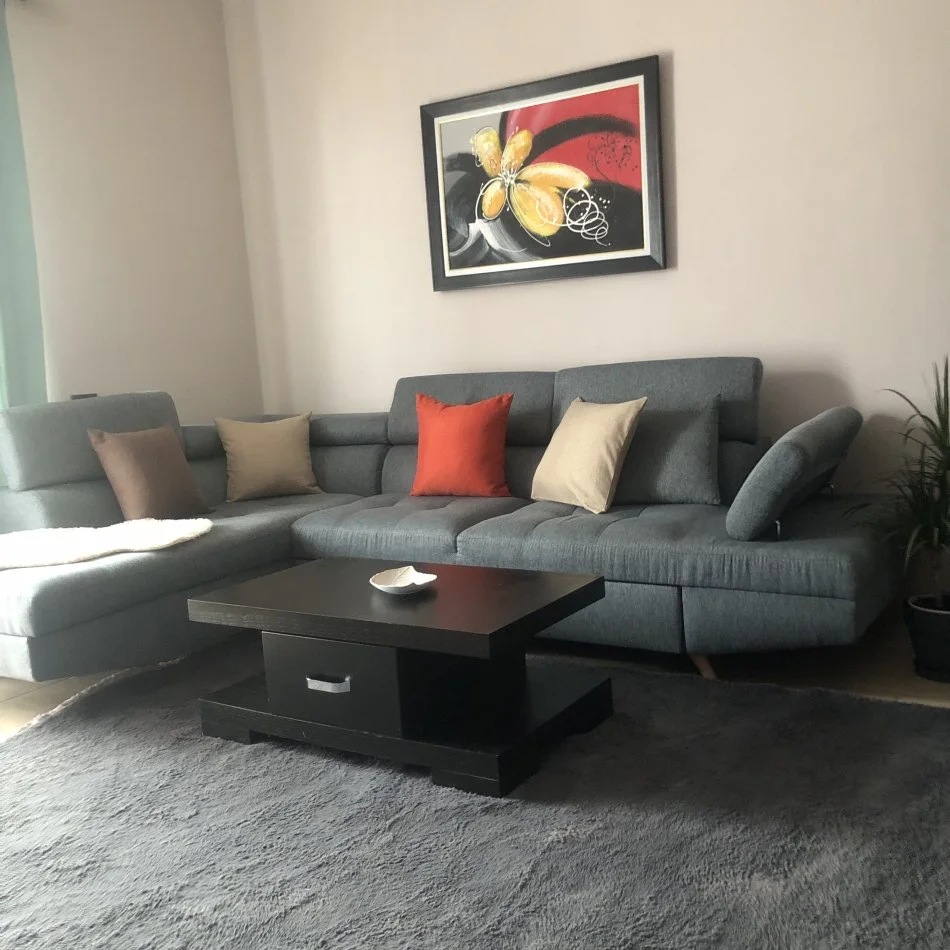 Tirane, jepet me qera apartament 1+1+Ballkon Kati 6, 85 m² 600 € (Rruga Gjon Buzuku)