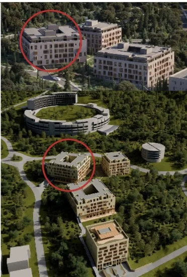 Dhermi - Palase, shitet apartament 2+1 Kati 1, 115 m² 